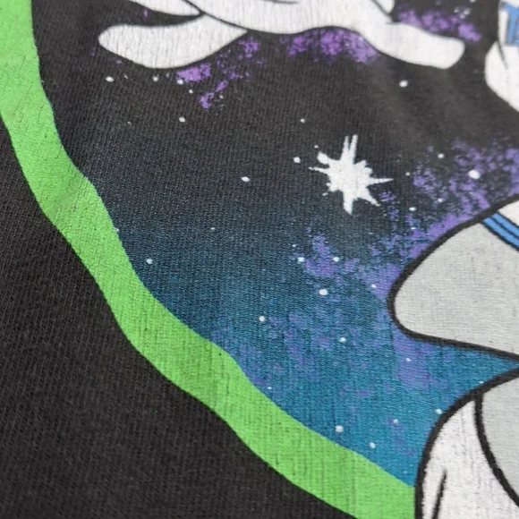 Space Jam Bugs Bunny Dunk Crew Neck Short Sleeve Men's Size L - Picture 9 of 11